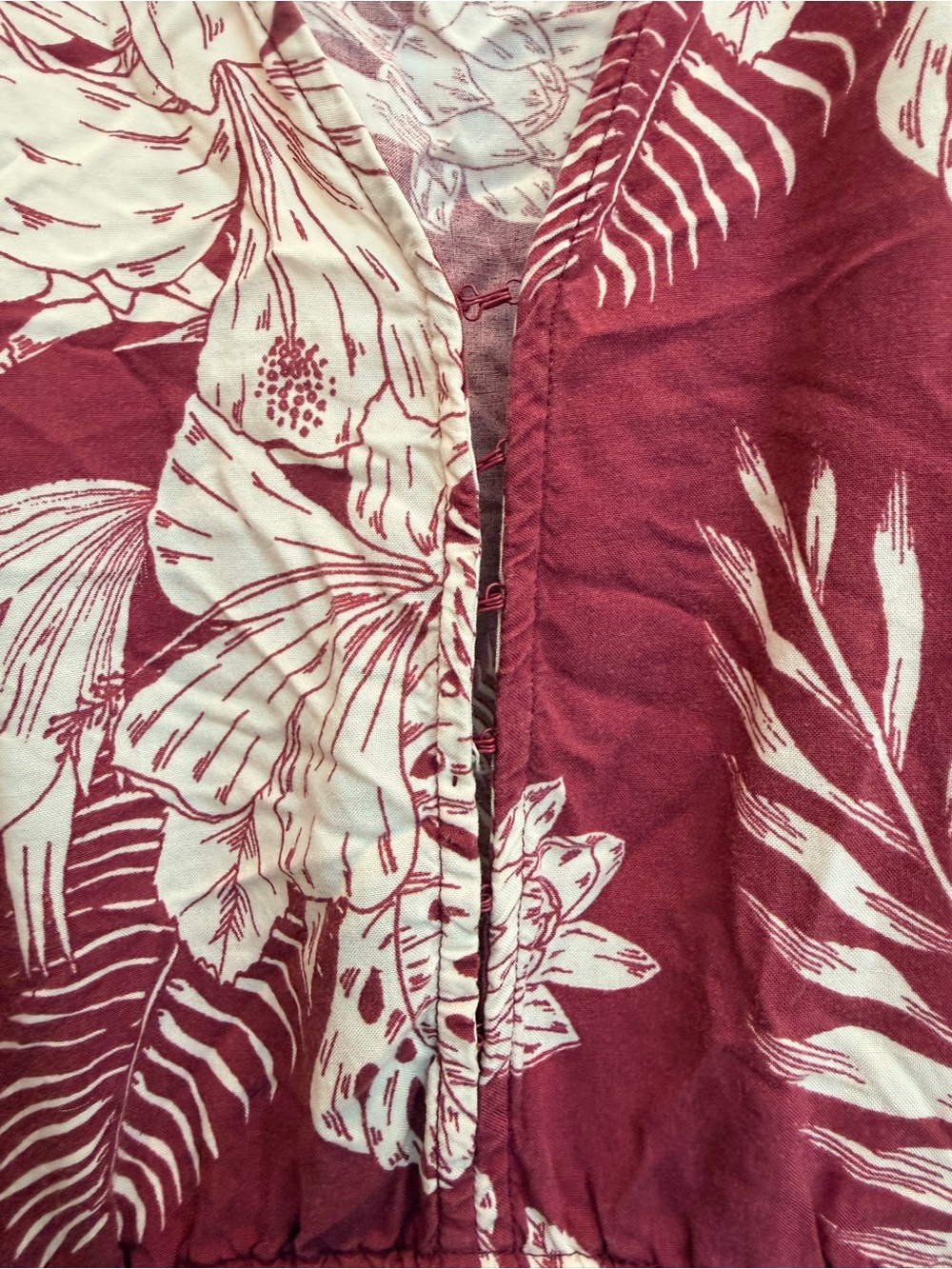 Torrid Boho Chic Y-Neck Challis Maxi Dress in Nova Floral Plum Plus Size 2X - Picture 7 of 15